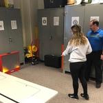 Occupational Safety & Health Management Program Conducts Fire Extinguisher Training